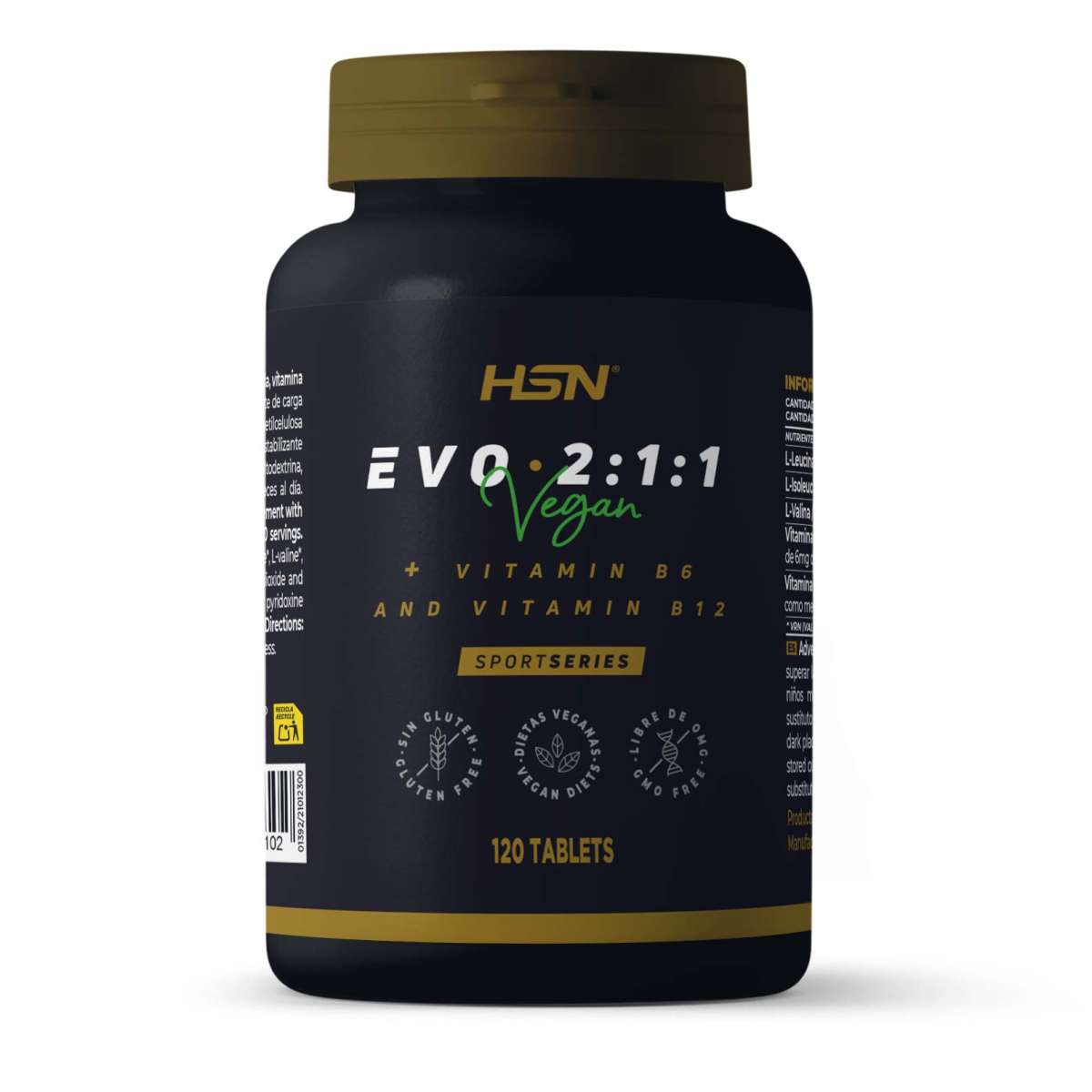 Evo 211 BCAAs com Vitaminas B6 e B12 HSN