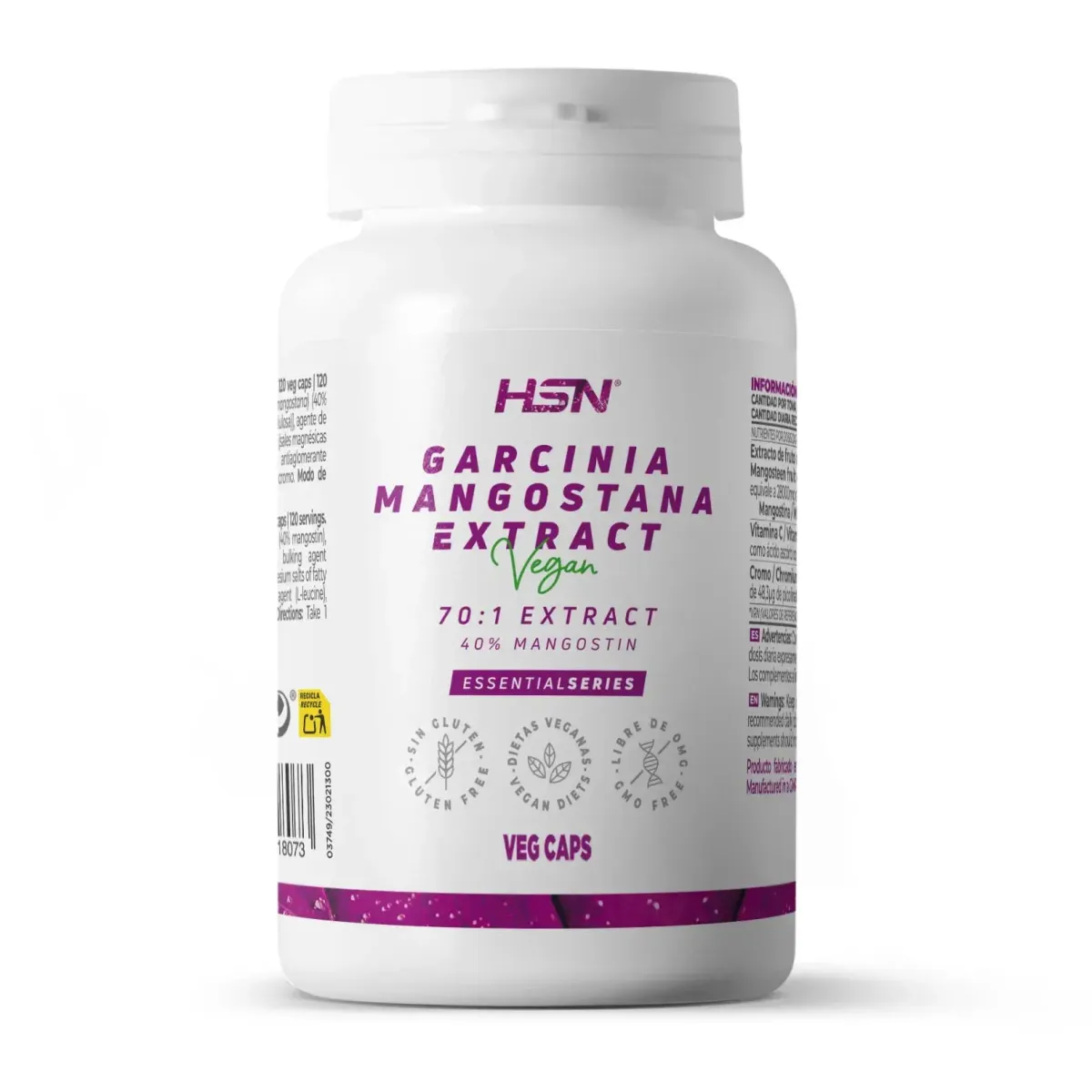 Comprar Extracto de Garcinia Mangostana en cápsulas de 400 mg
