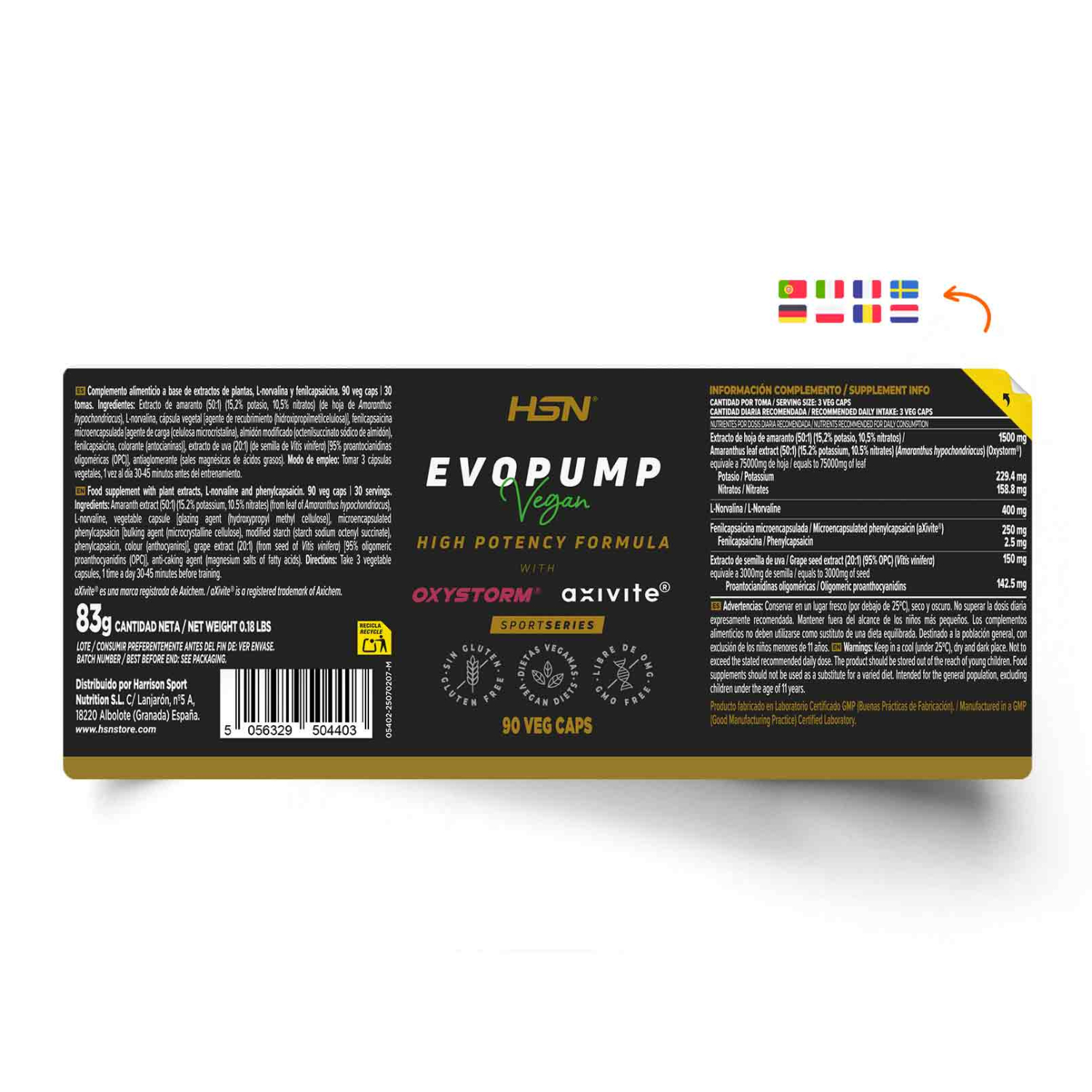 Evopump - 90 veg caps, foto 2