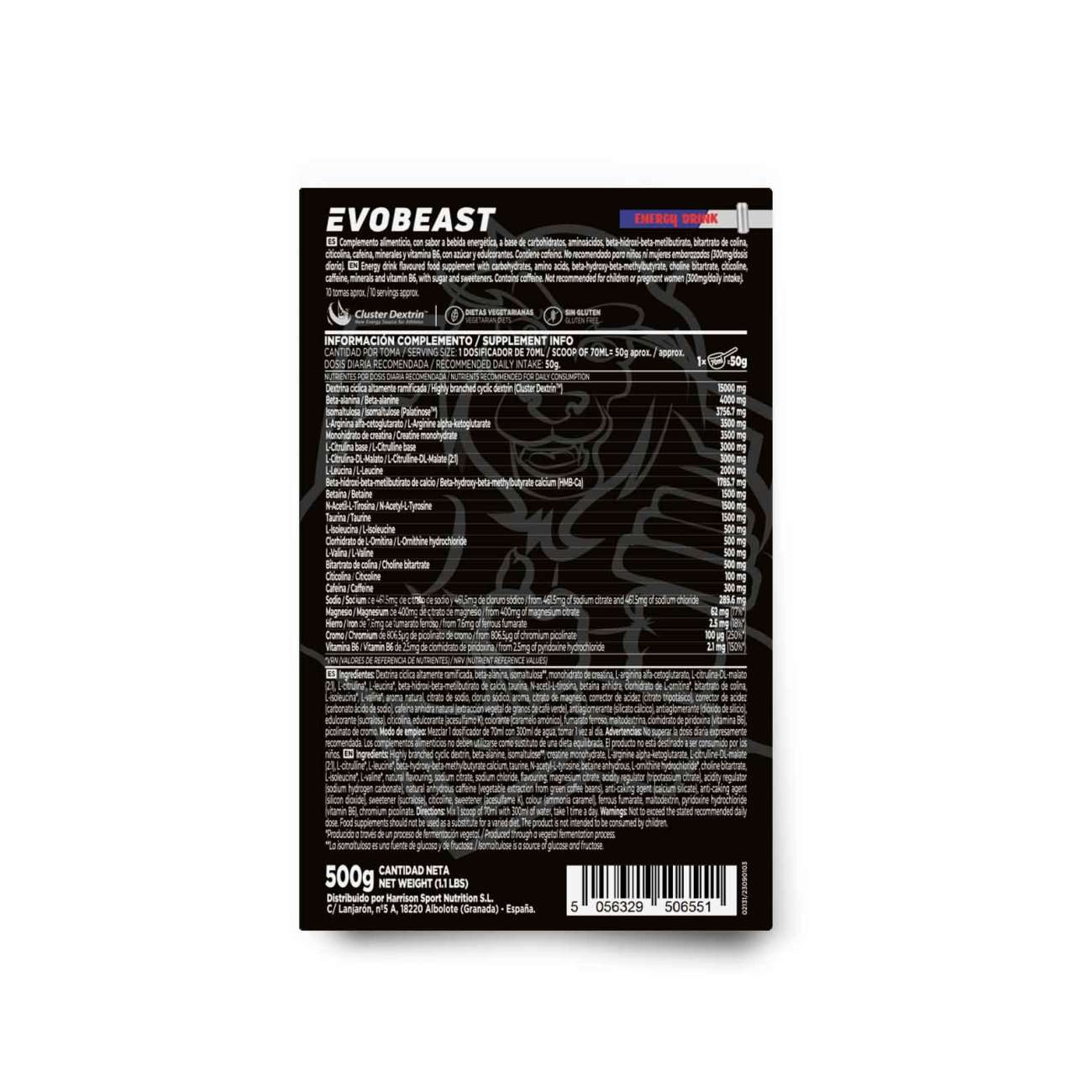 Evobeast 500g, foto 2