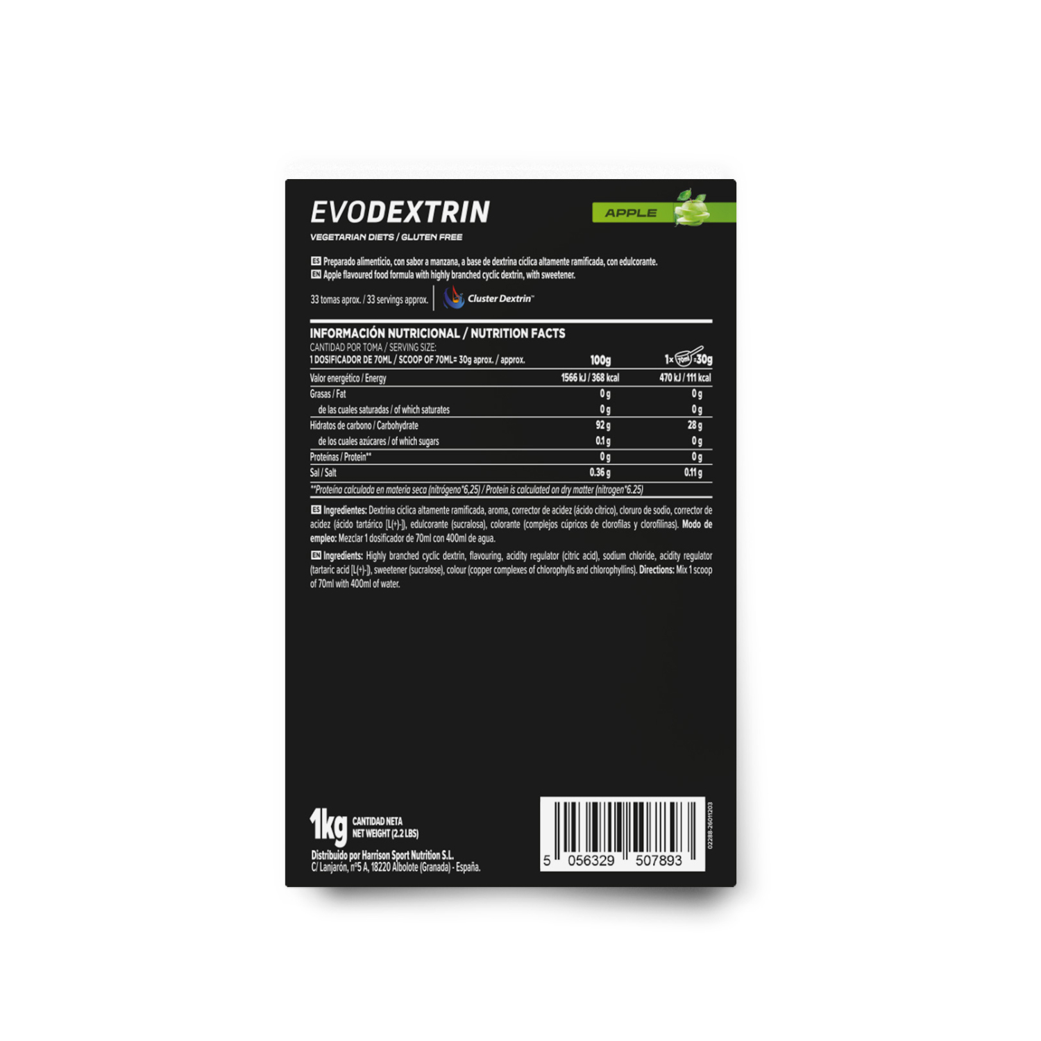 Evodextrin 1kg, foto 2