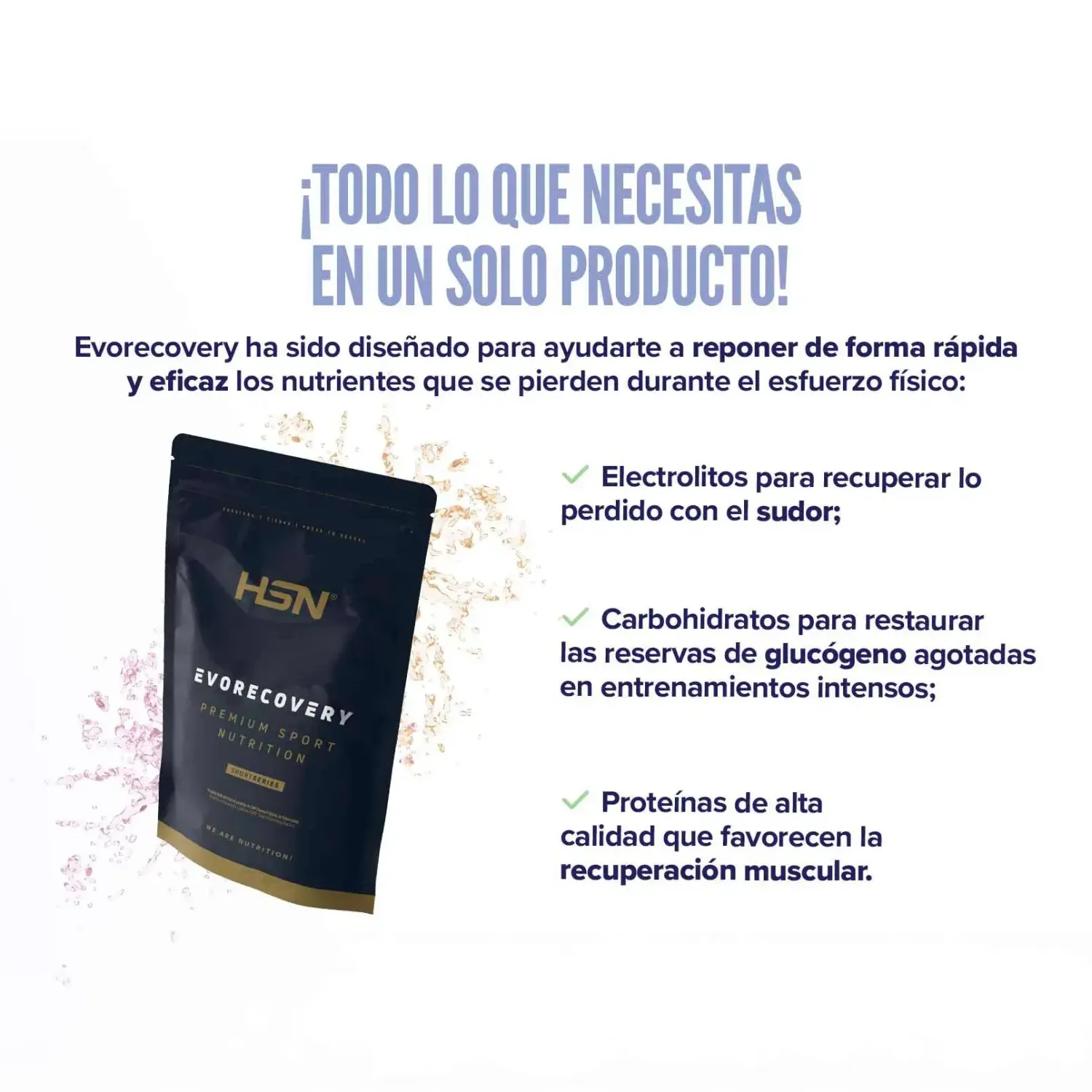 Evorecovery en polvo 500g, foto 3