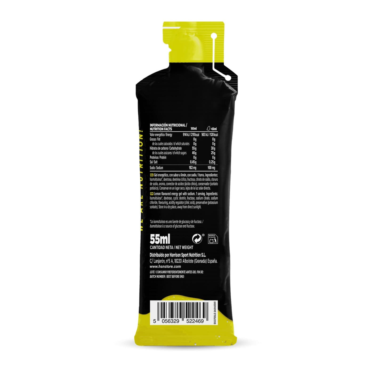 Evoenergy gel sin cafeína 55ml, foto 2