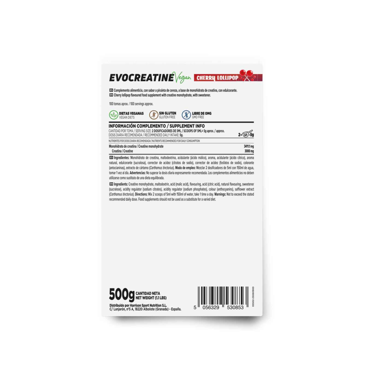 Evocreatine 500g, foto 2