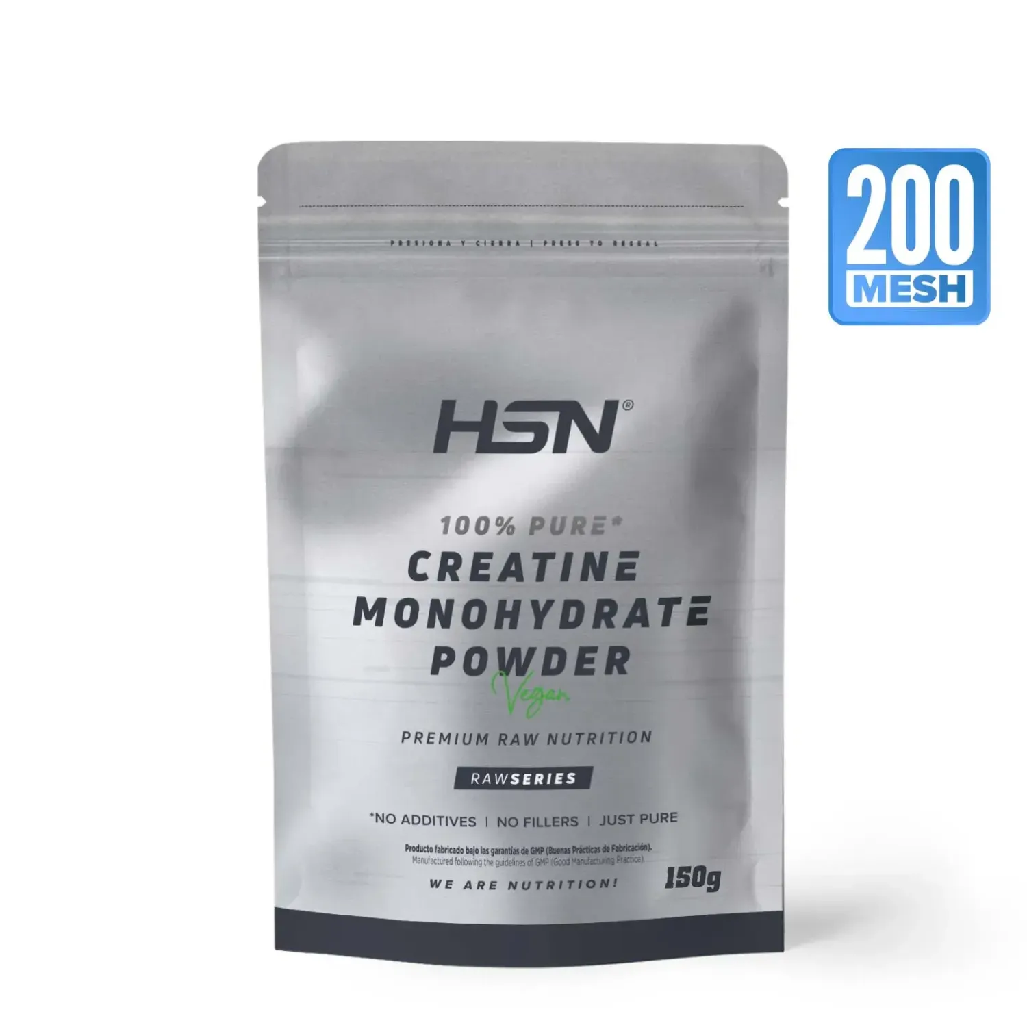 Creatina monohidrato en polvo (200 mesh) 150g