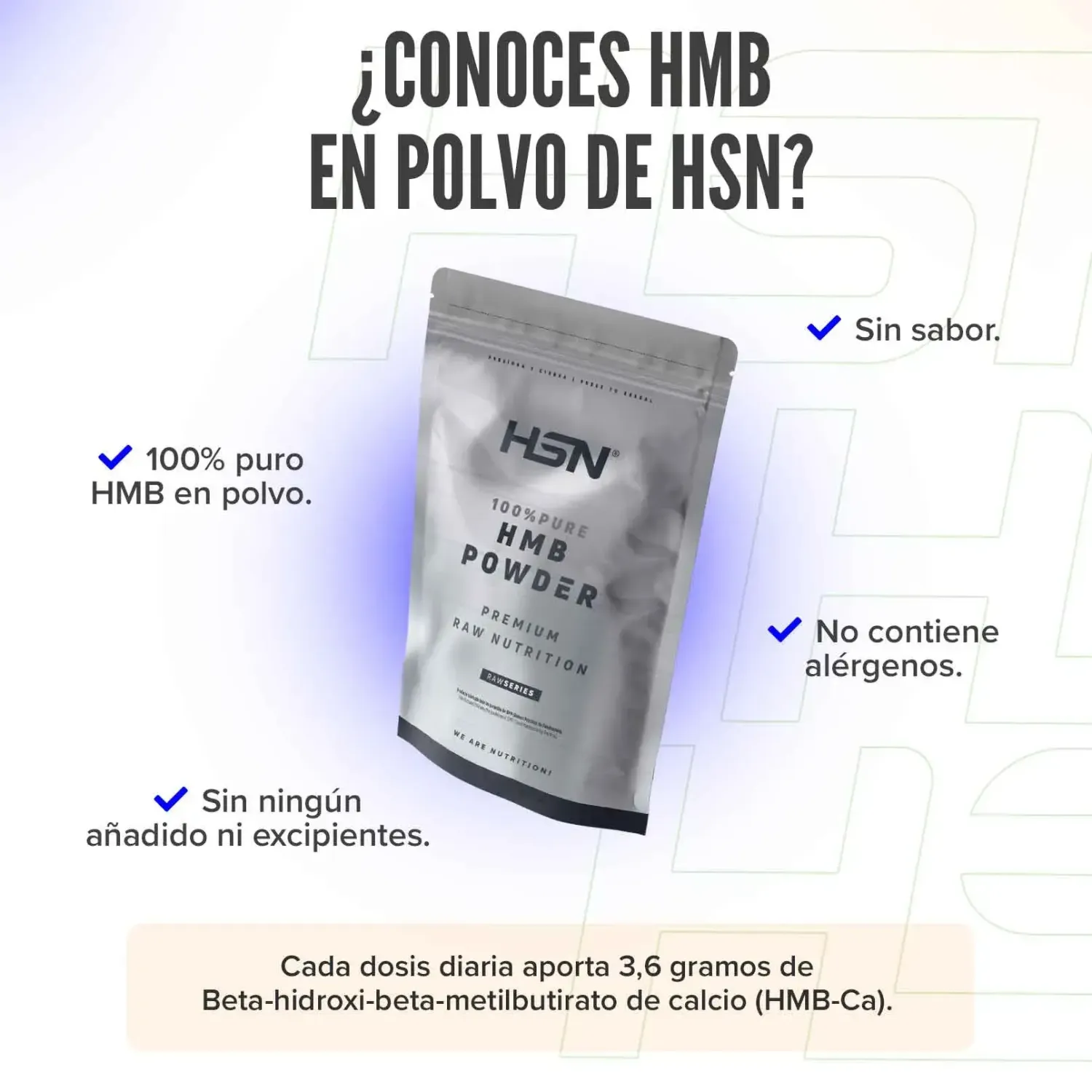 HMB puro en polvo 150g, foto 3