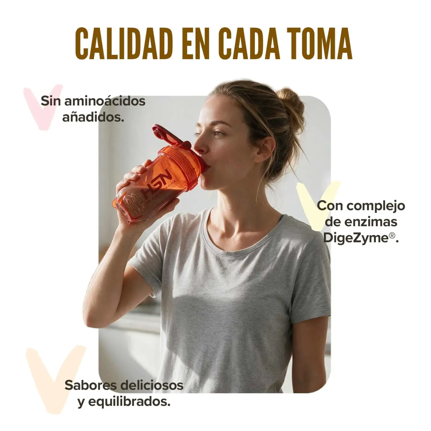 Evocasein 2.0 (caseína micelar + DigeZyme®) 500g, foto 3