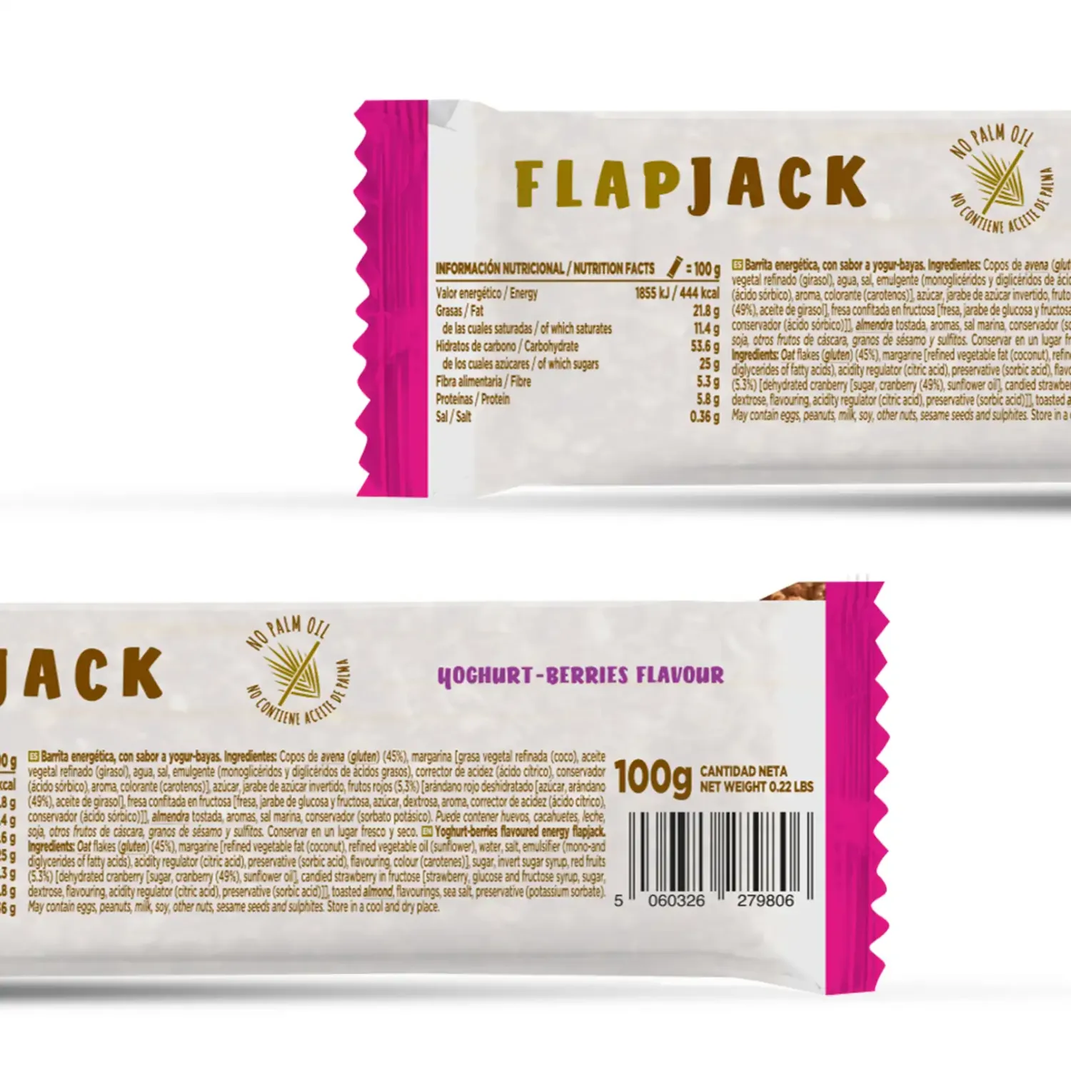 Energy bar flapjack 100g, foto 2