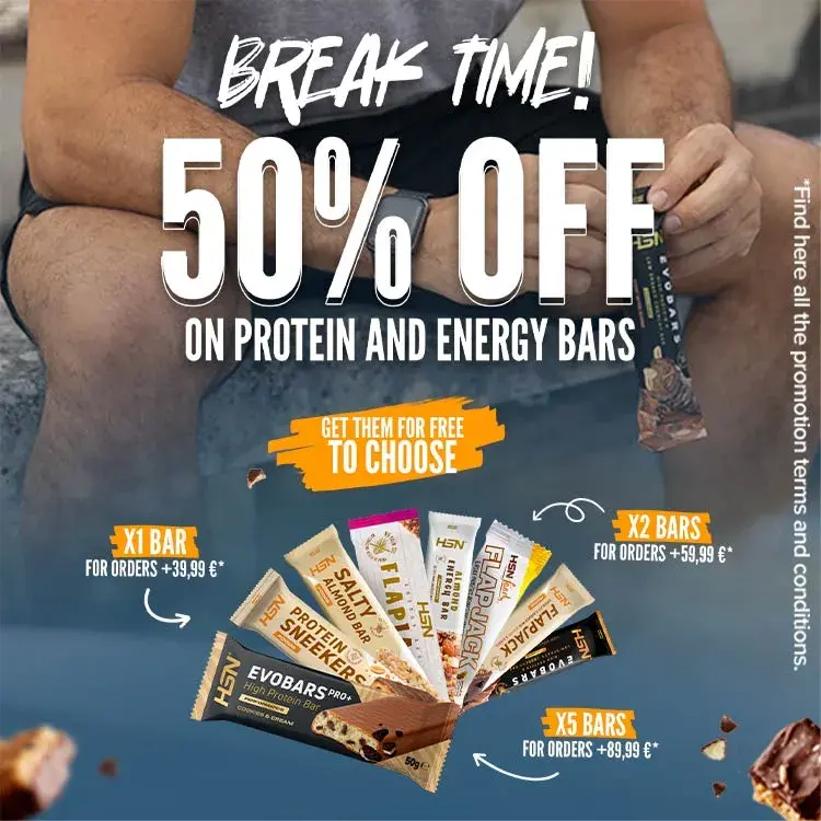 50% OFF on Protein and Energy Bars