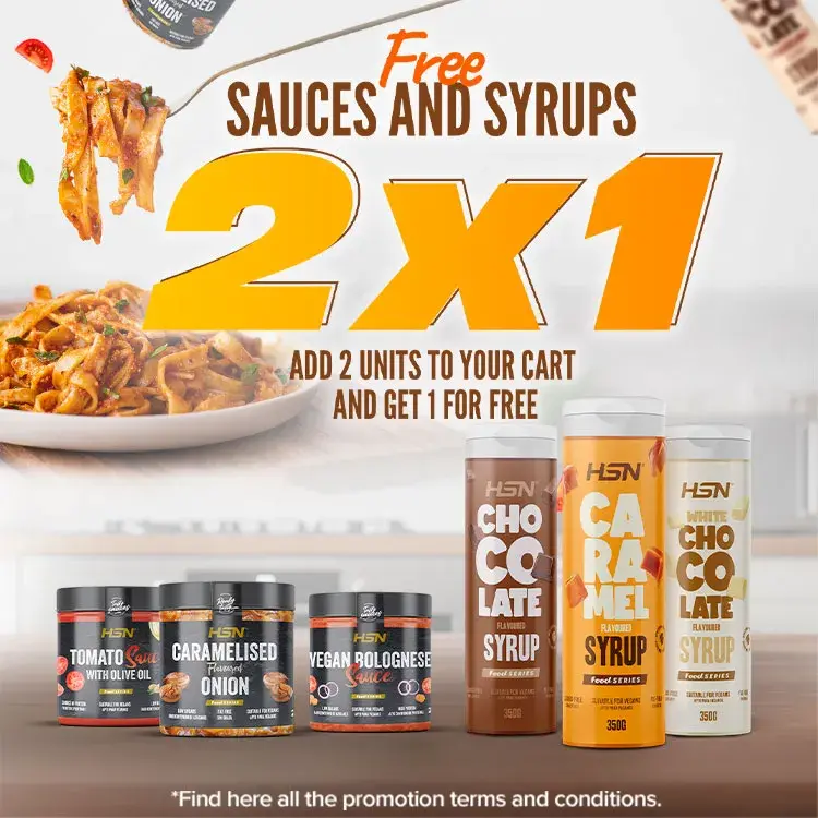 2x1 on Sauces and Syrups