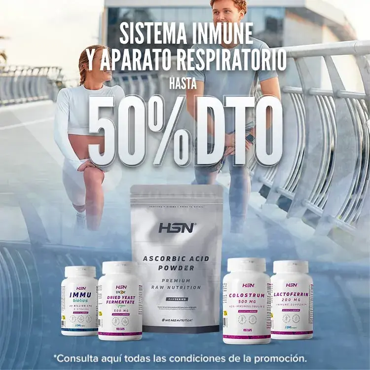 Hasta 50% DTO en Sistema Inmune y Aparato Respiratorio