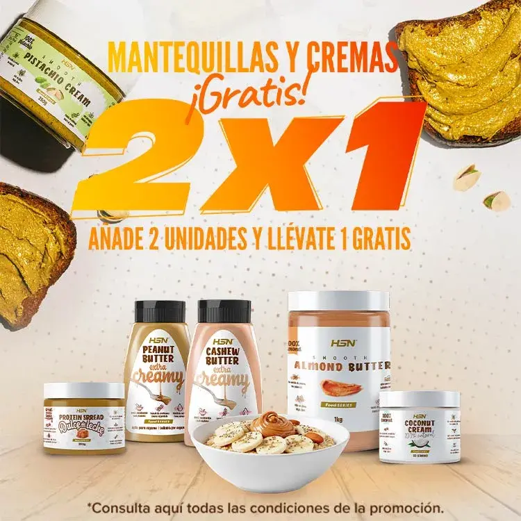 2x1 en Mantequillas & Cremas