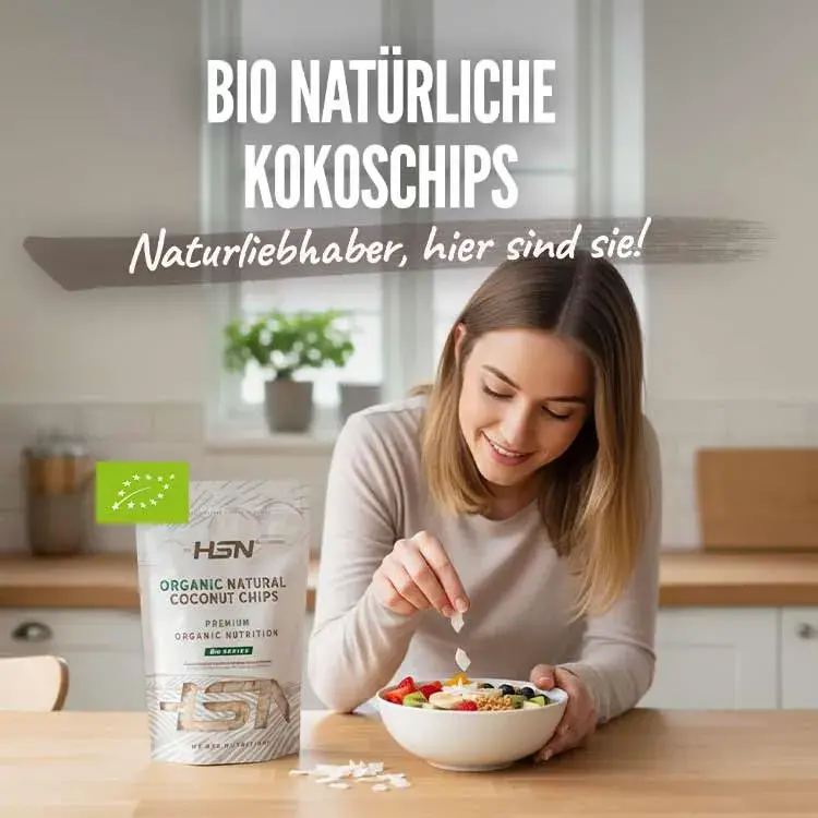Natürliche Chips aus Bio-Kokosnuss von HSN