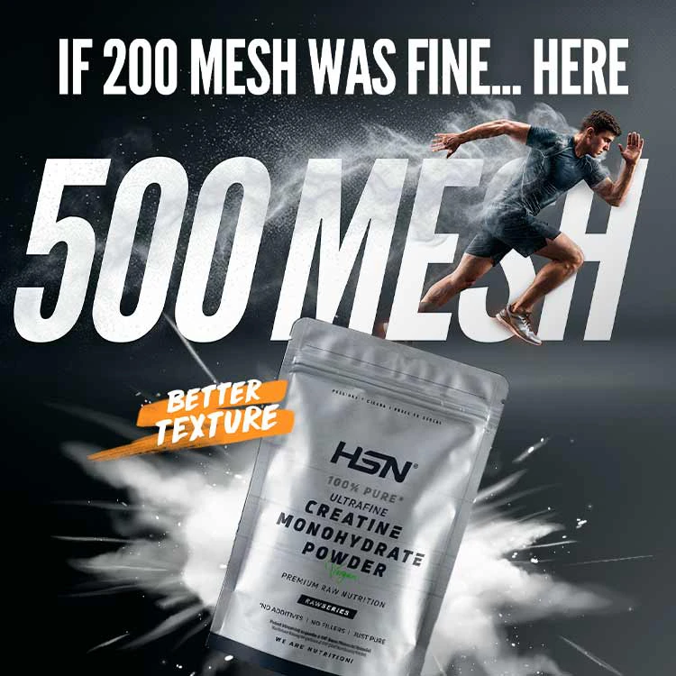HSN Ultrafine Creatine Monohydrate Powder (500 mesh)