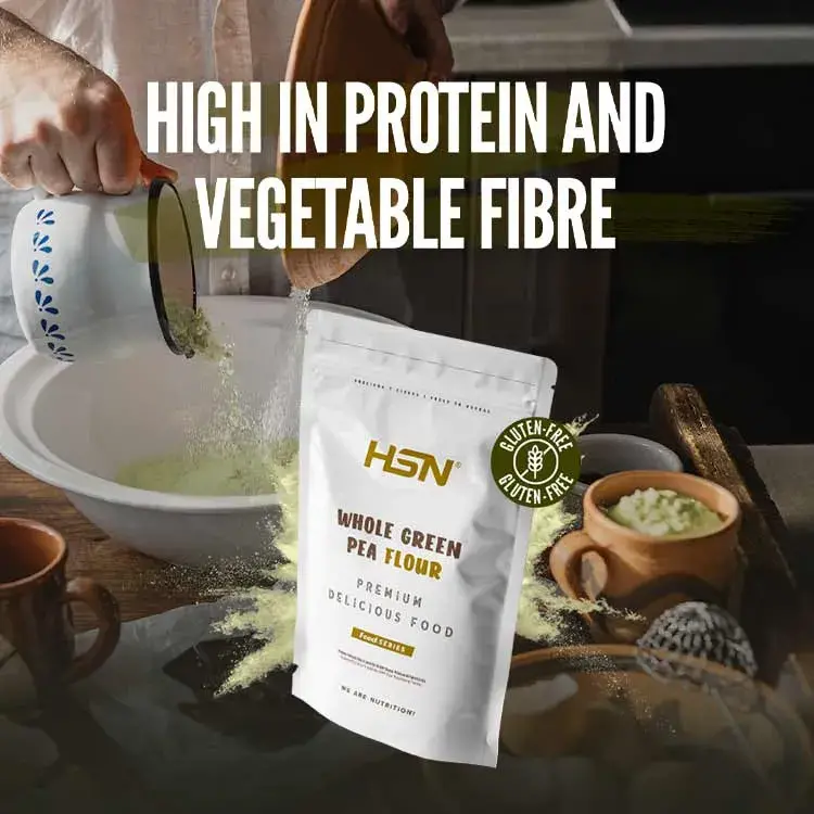 HSN whole green pea flour