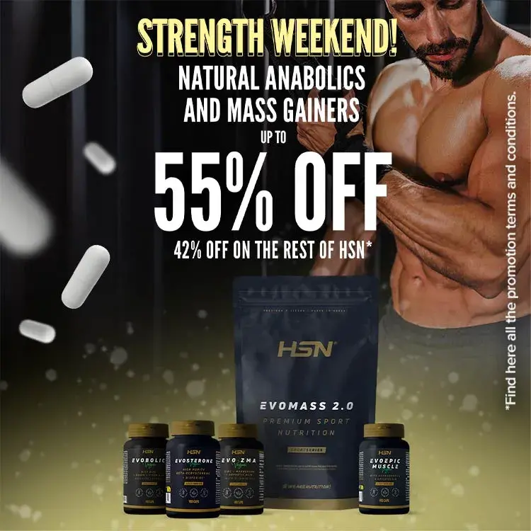 Up to 55% OFF on Natural Anabolics & Mass Gainers