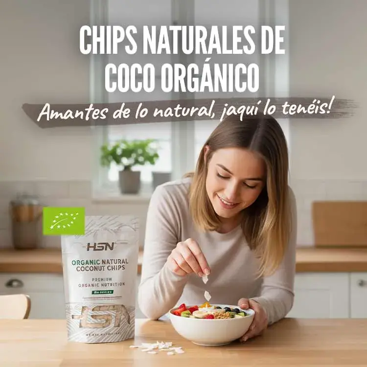 Chips Naturales de Coco Orgánico de HSN