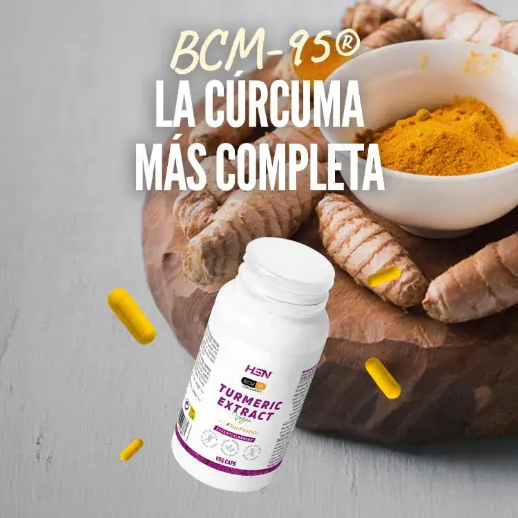 Extracto de Cúrcuma (25:1) 500mg (BCM-95®) + BioPerine®