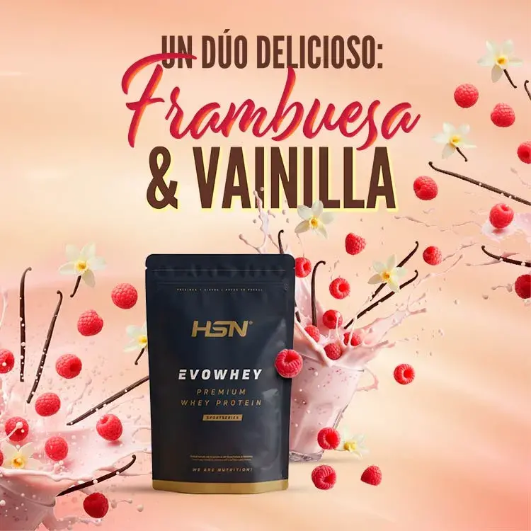 Sabor Frambuesa y Vainilla