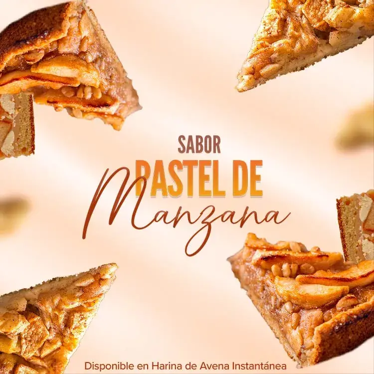 Prueba nuestro sabor Pastel de Manzana