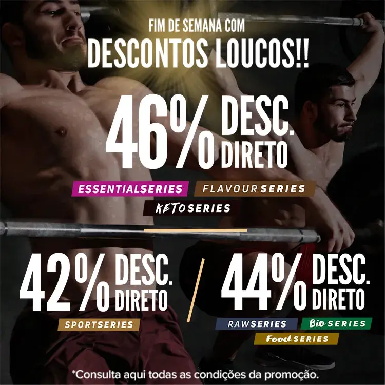 Até 46% Desc. em Marcas HSN