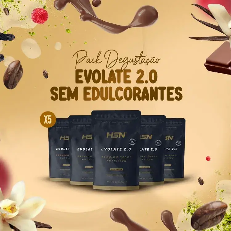 Evolate 2.0 (Whey Isolate CFM) sem Edulcorantes - Pack Degustação