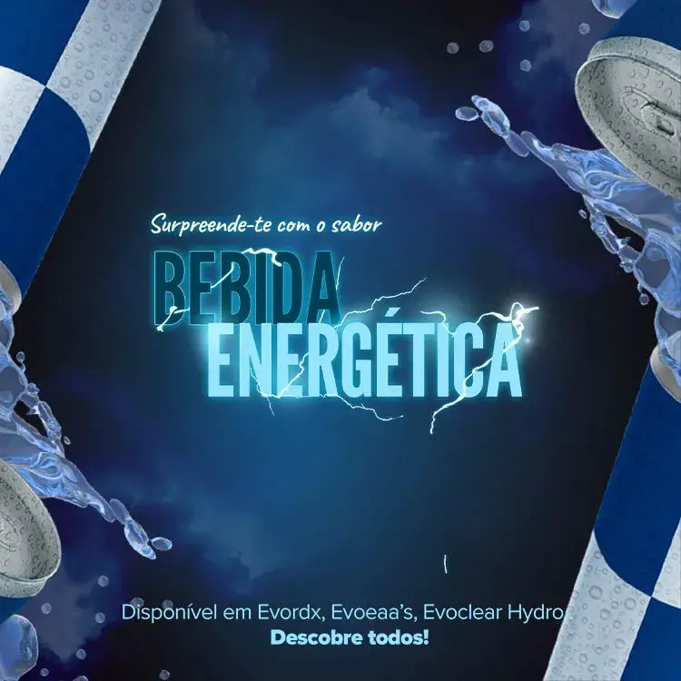 Prova o nosso sabor Bebida Energética