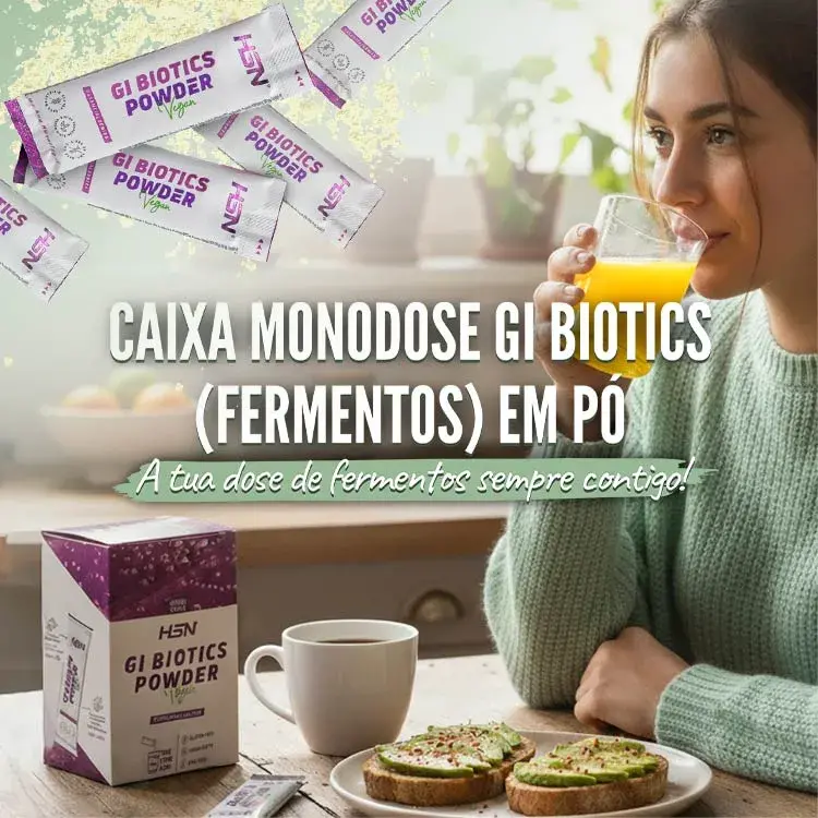 Caixa Monodose Stick Gi Biotics (Fermentos) em Pó 