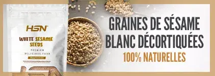 Acheter les Graines de sésame blanc décortiquées de FoodSeries