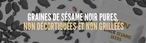 Acheter Graines de Sésame Noir non Décortiquées de FoodSeries