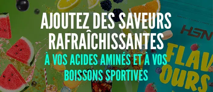 Acheter Arôme en Poudre pour Acides Aminés et Boissons Sportives de FlavourSeries