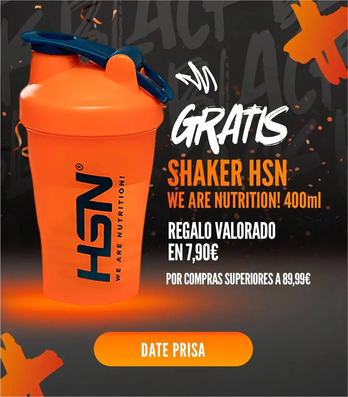 Regalo Shaker HSN We Are Nutrition! Bola Mezcladora 400ml