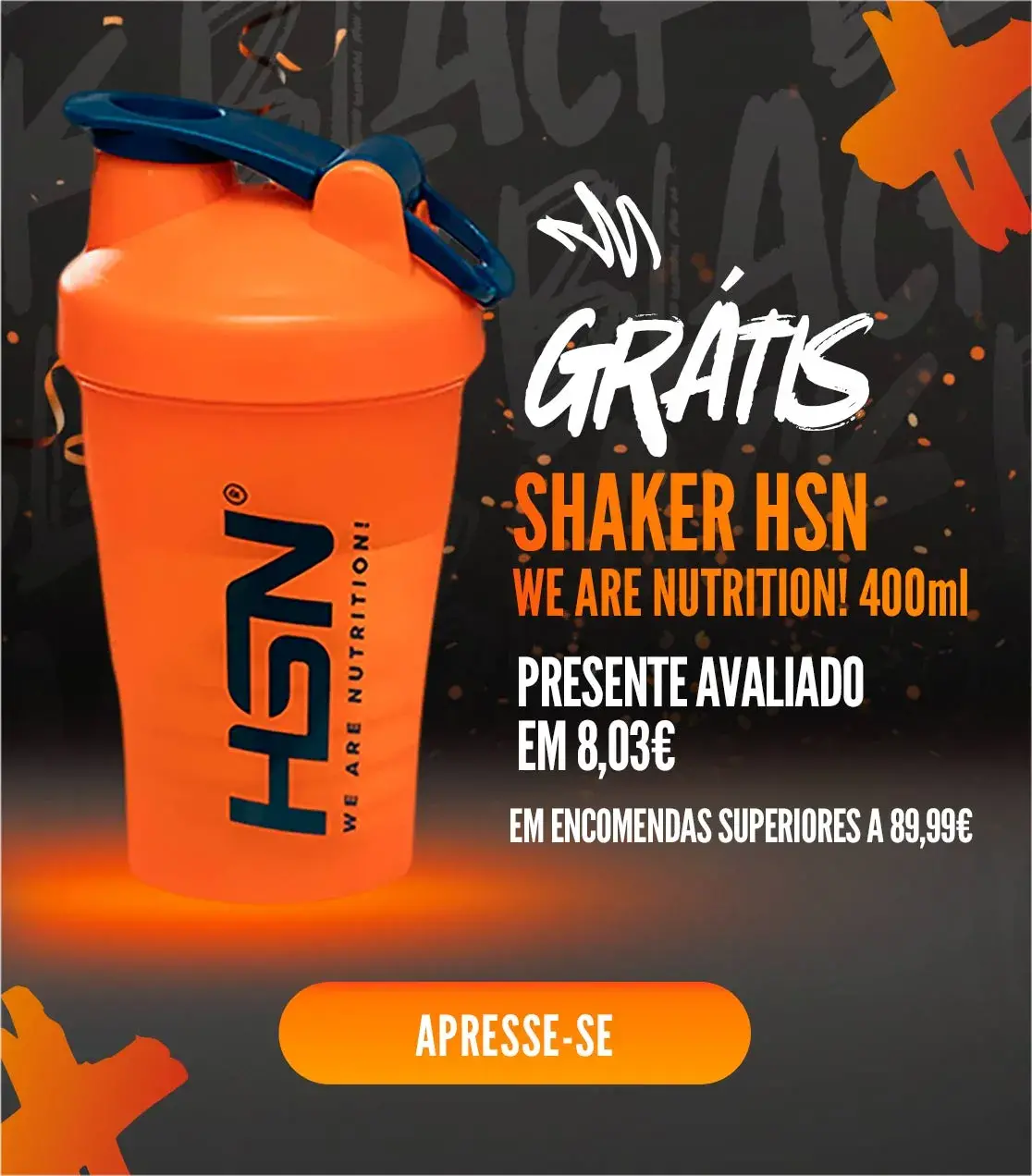 Oferta Shaker HSN We Are Nutrition! Bola Misturadora 400ml