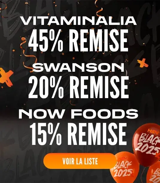 Jusqu’à 45% Réduc. sur les Vitamines