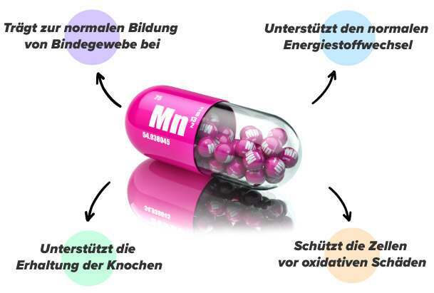 Wirkung von Mangan im Körper