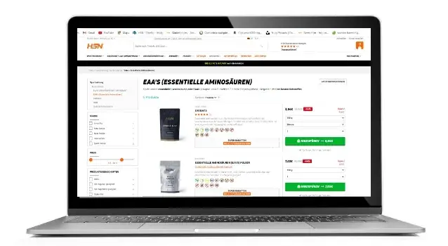 Essentielle Aminosäuren bei HSN kaufen