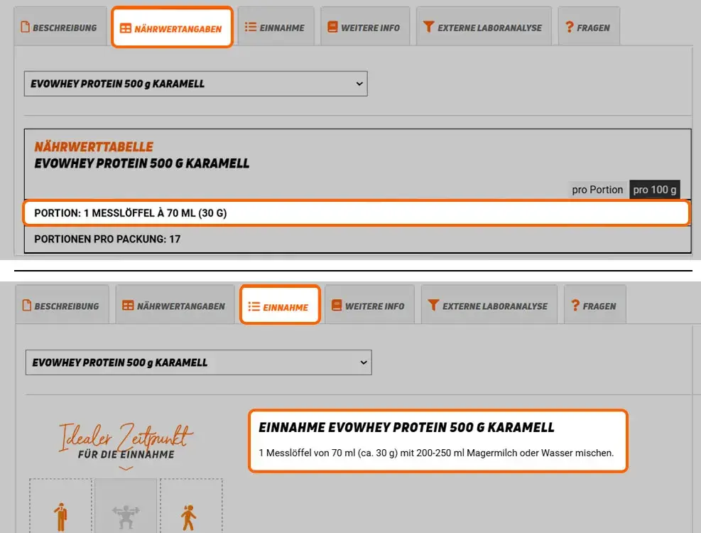 Wie findest du den richtigen Messlöffel