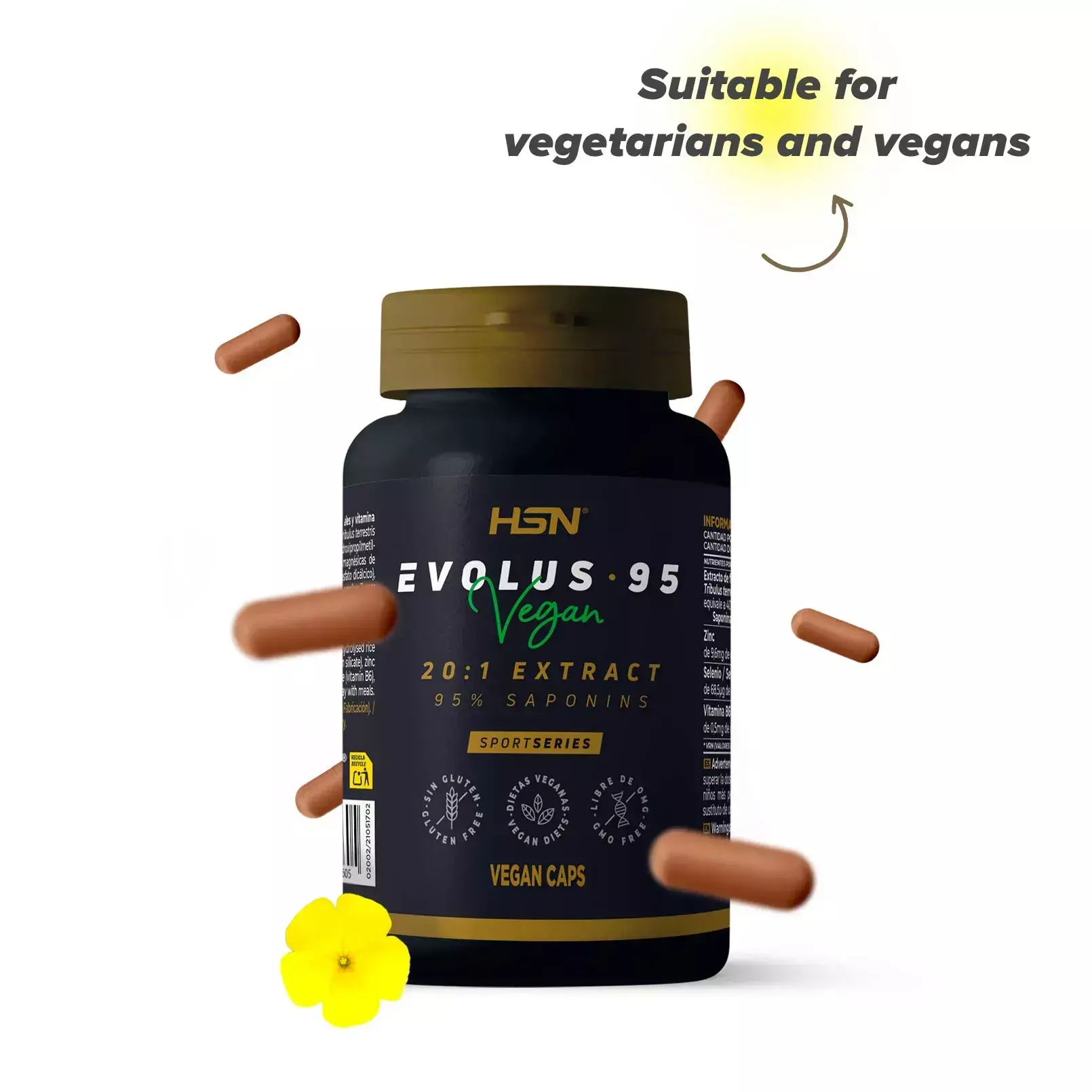 Tribulus terrestris extract with high saponin concentration