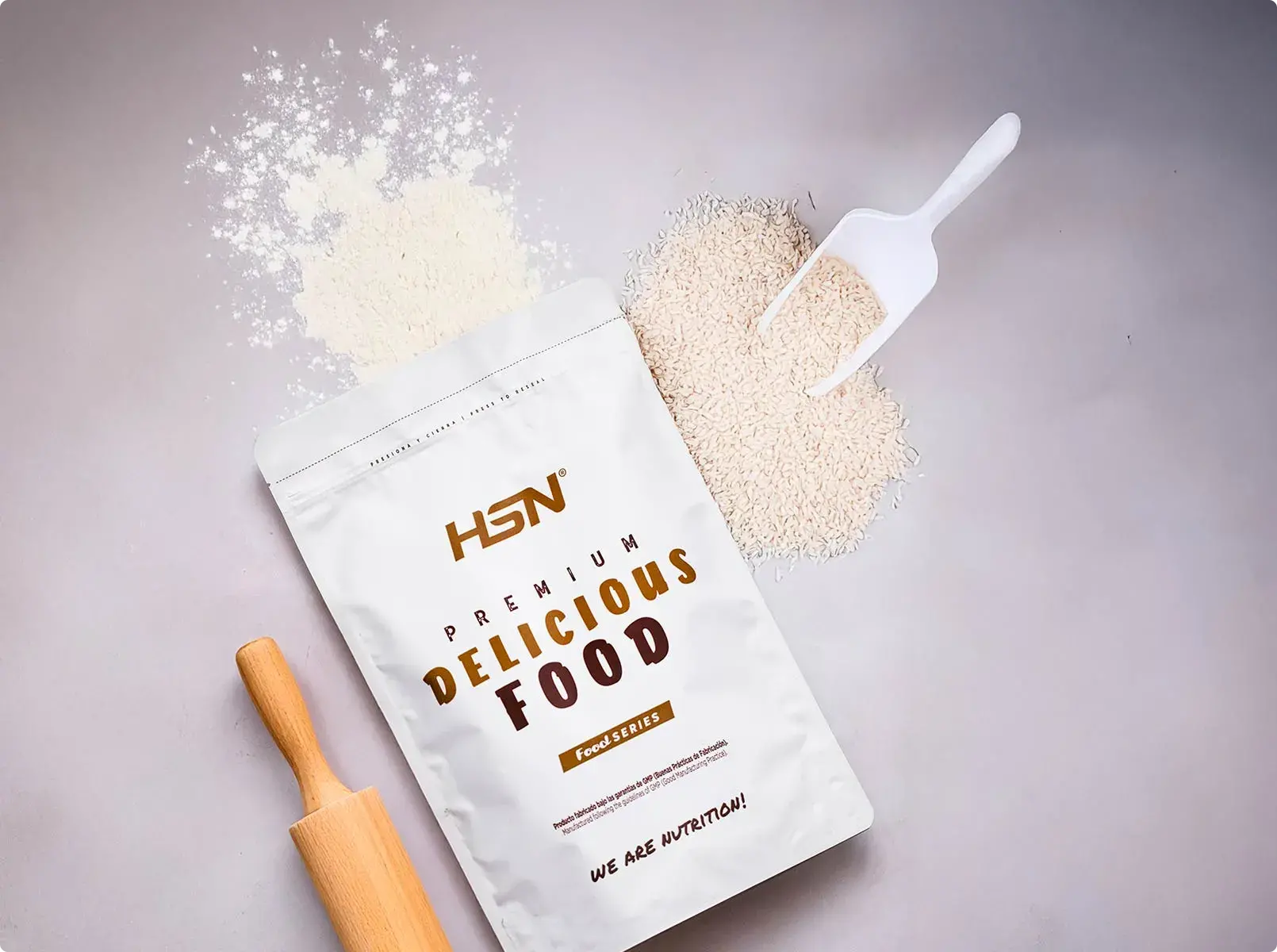 100% Harina de arroz