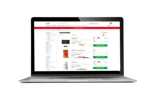 Acheter brûleurs thermogéniques sur HSN