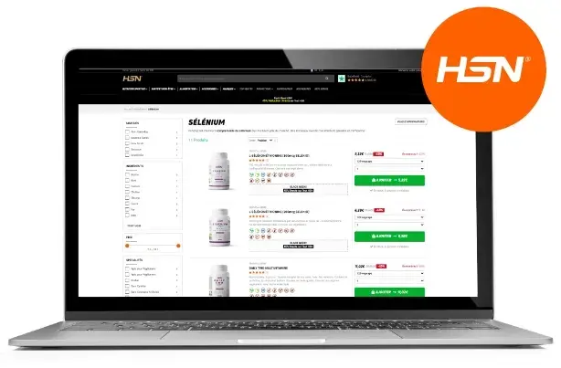 Acheter sélénométhionine sur HSN