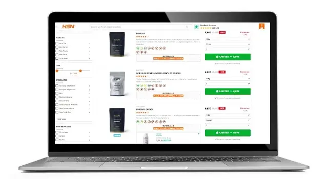 Acheter des acides aminés essentiels sur HSN
