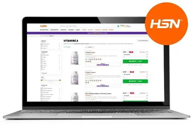 Achetez de la vitamine A sur HSNstore