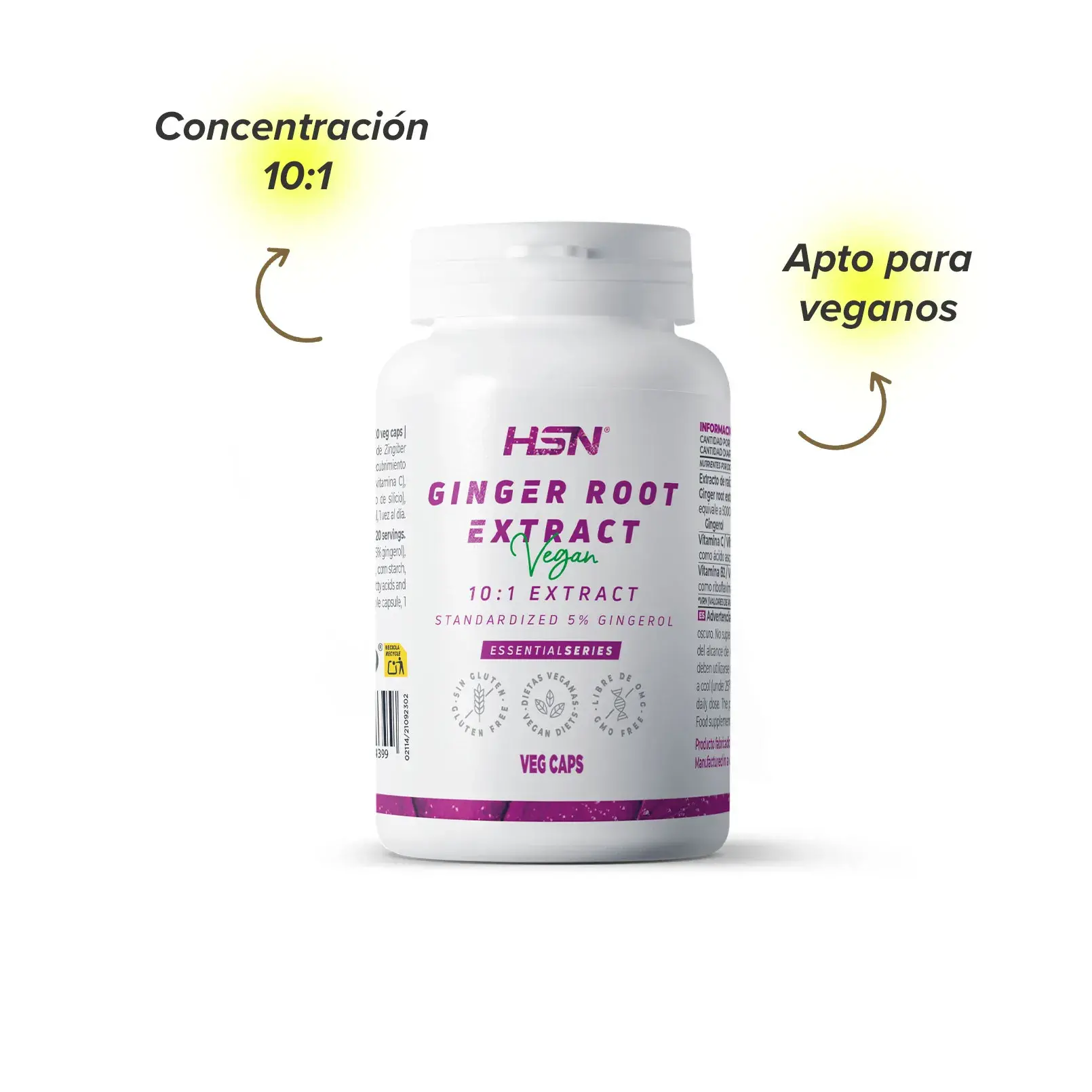 ¿Por qué comprar cápsulas de jengibre en HSNstore?