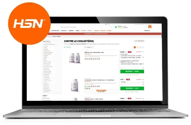 Produits pour réduire le cholestérol HSN