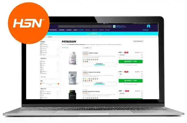 Pourquoi acheter le citrate de potassium sur HSN 