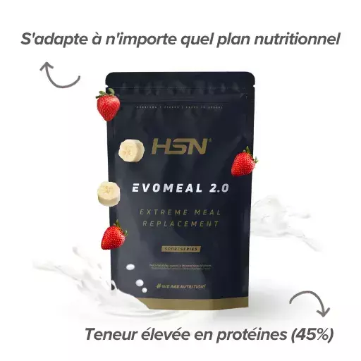 Substitut de repas avec protéine de lait