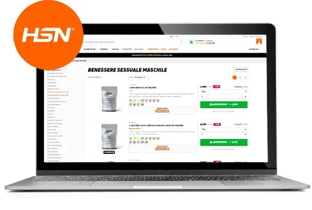 comprare integratori sessuali maschili da HSN