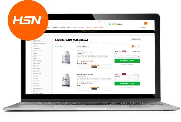 Comprar potenciadores masculinos na HSN