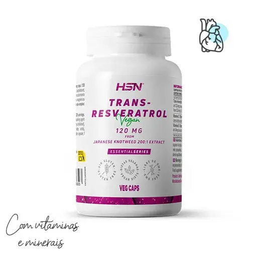 Cápsulas de resveratrol